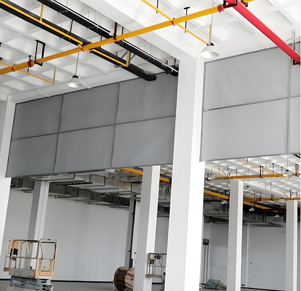 防火布庄浪挡烟垂壁