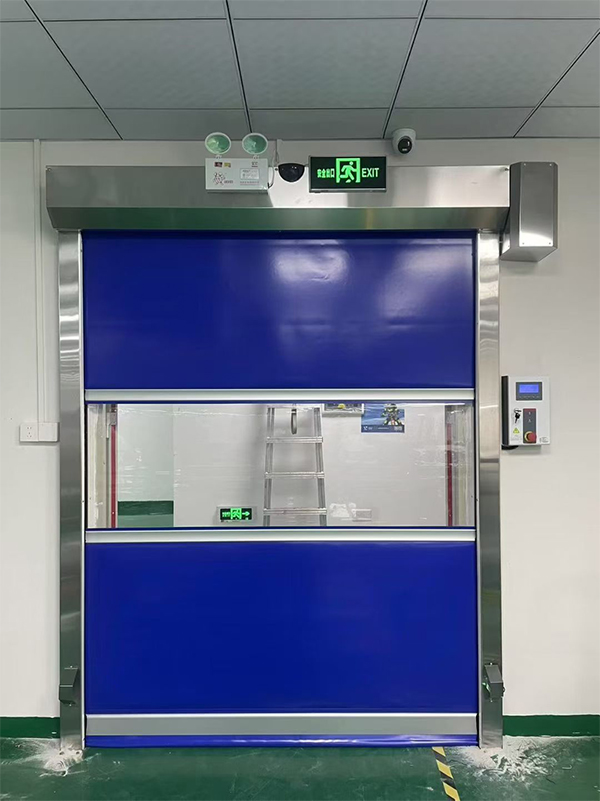 庄浪快速庄浪卷帘门在冷链物流仓储区的应用实践